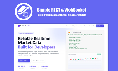 Introducing RealMarketAPI